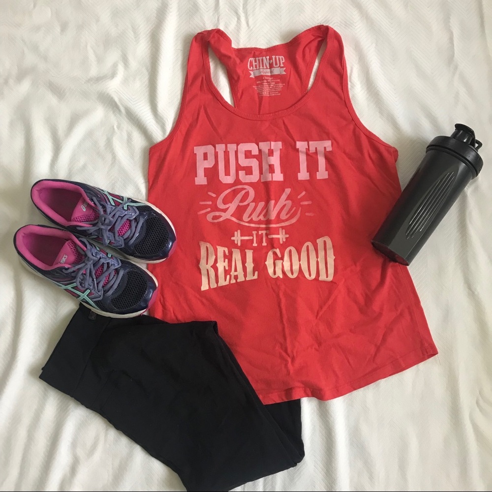 Push it workout tank